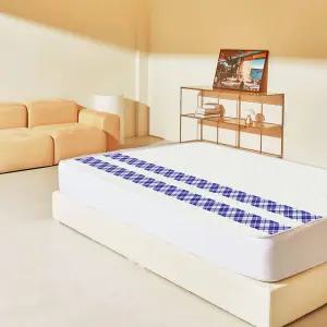 보국 카본 탄소매트 전기요 침대 전기장판 리버블루