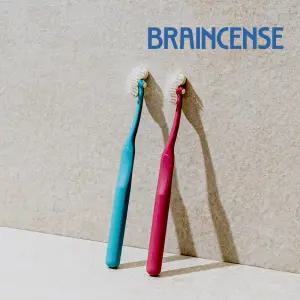 브레인센스 360회전칫솔 콩칫솔 건강한 잇몸용 2개 탄력모 어금니칫솔