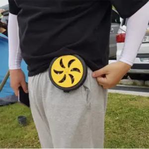 휴대용 야외 모기향 벌레퇴치기 캠핑 차박 낚시 허리착용 클립형 원형 안전 거치대