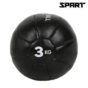 스파트 가죽 메디신볼 3kg 크로스핏 복근운동 월볼 슬램볼