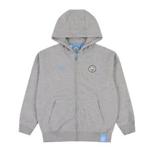 아동용 맨시티 크레스트 풀 집업 후디_M3HZ402KGRY
