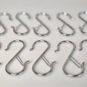 잠금형 S자고리 20개 다용도 훅/S고리/S자걸이/소품/걸이/매장/진열/S자/후크/수건/행거/가방