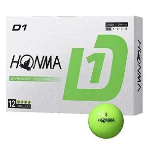 [혼마]혼마 D1 골프공 2024년 12구 1더즌 그린 비거리형 볼