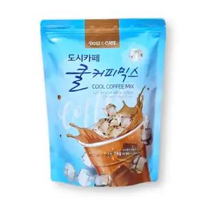 도시카페 쿨 커피믹스 파우치 1kg 10개 1박스