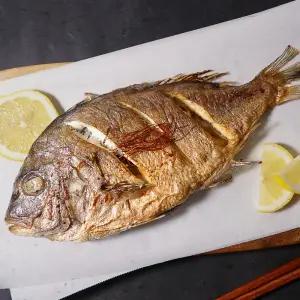 [품질보장] 바로 먹기 좋은 국내산 반건조 손질세척 참돔 300g x 10팩