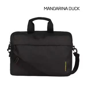 만다리나덕 크로스백 제퍼 랩탑 가방 숄더백 블랙 P10OTC01-651