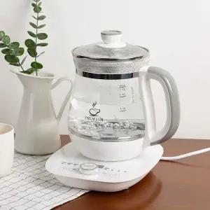 모닝컴 1.7L 대용량 티포트 차탕기 약탕기 DWTM-2978WS / 304티망 내열유리 온도조절 보온포트