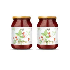 복음자리 딸기잼 1.3kg x 2개 안전포장 대용량