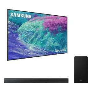 [삼성] TV KQ75QNFE1AFXKR+사운드바HW-B650F 벽걸이 무료배송