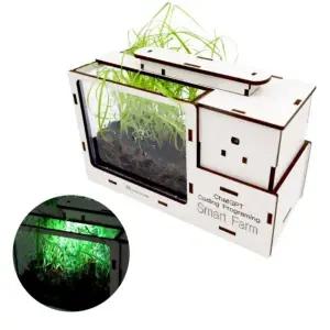 [꾸꾸까까]프리미엄 우드공작 시리즈 챗 GPT 코딩 스마트팜 만들기 과학 키트