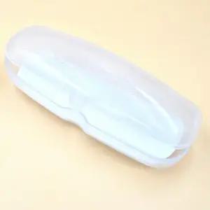 경량 투명 플라스틱 안경 케이스