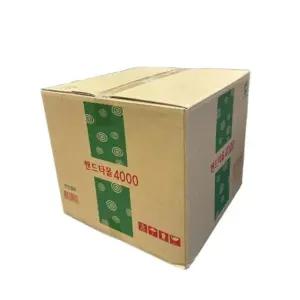 로즈페이퍼 핸드타올 4000매 1박스/일회용/페이퍼/손닦는/한장씩/업소용/공용화장실/화장실