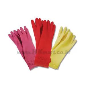 고무장갑(태화)10켤레입/3가지색상/천연고무라텍스