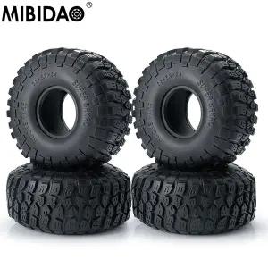 MIBIDAO 2.2 휠 타이어 150mm 고무 타이어 110 TRX4 TRX6 Axial SCX10 90046 AXI03007 D90 Wraith RC 크롤