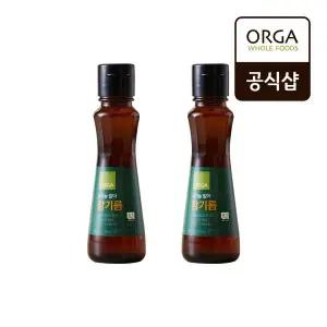 올가 ORGA 유기농 발아 참기름 인도산  160ml x 2개