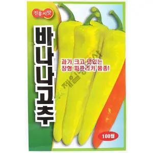 바나나고추 100립 진흥 26년 씨앗