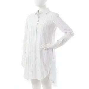 [톰브라운]THOM BROWNE 플리츠 백 스트라이프 옥스포드 원피스 FDSD95C F0272 996 823925