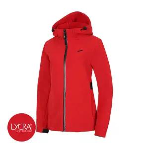 제옥스 여성 스포츠 웜 시그니처 트랙수트 후드 자켓(피치기모 / 라이크라) 레드