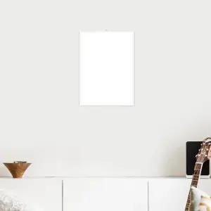 에스앤디자인 인테리어 심플리 화이트 사각 벽거울 화장대 교실 학교 현관 벽에 거는 벽걸이 거울