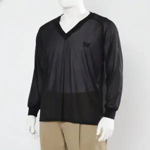 [니들스]NEEDLES LS V Neck Tee Black OT256 롱슬리브 V넥 티셔츠 821494