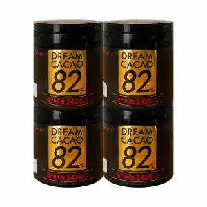 [신세계라이브쇼핑]롯데웰푸드 드림카카오 82프로 86g 4개