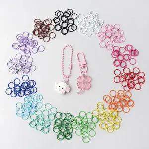 싼비즈 [9-222]키링부자재 악세사리부자재 컬러오링 O링 1x8mm ,1개