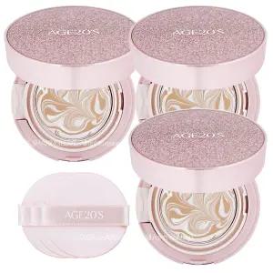 AGE20S 에이지투웨니스 에센스 팩트 더 블루밍 21호 미니 7g x3개