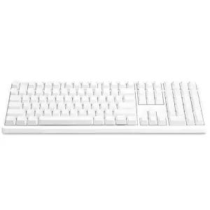 키픽 화이트 퓨어 무각 키캡 PBT 120키 - OEM