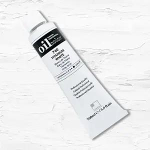 신한 전문가용 유화물감 100ml 740(B) 티타늄화이트