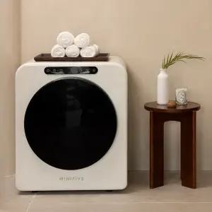 미니파이브 미니건조기 5KG 소형 원룸 빨래 수건 의류 건조기 아이보리/메탈