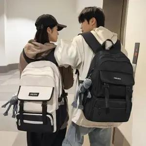 커플 학생 수납 대용량 백팩 빅백 패션가방 책가방Y 남성백팩 남자백팩 여자백팩