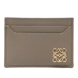 로에베 골드 로고 스티치 엣지 가죽 카드지갑 C821075 X093170