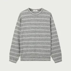 [행텐] 남성 스트라이프 니트라이크 맨투맨_130(10560-031-213-12)