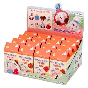 16개 조선문방구 랜덤 스포츠 클럽 인형 키링 1박스