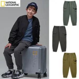 [롯데백화점]내셔널지오그래픽 어드벤처 카고 컴포터블 조거 팬츠 아웃도어 키즈 조거 팬츠  K233UPT220