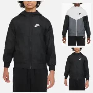 나이키 주니어 윈드러너 후드 리펠 바람막이 자켓 (2컬러) FZ5516