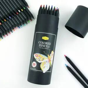 36색 블랙우드 연필디자인용색연필 디자인색연필 나무색연필 컬러펜슬 미