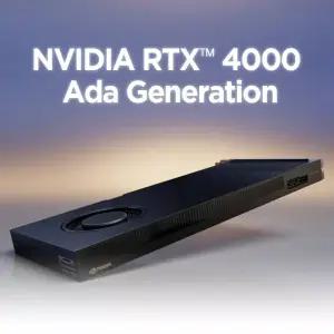 NVIDIA RTX 4000 Ada Generation D6 20GB 전문가용 그래픽카드 벌크 (워크스테이션/AI/렌더링)