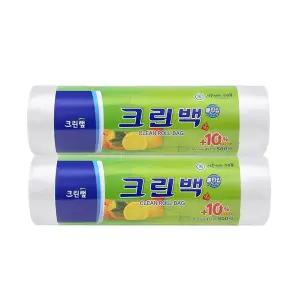 1+1 크린랩 크린 롤백 대용량 30x45 500매 (총1000매)