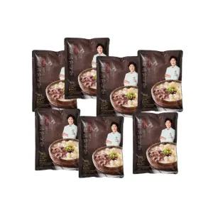 이종임의 쫄깃스지 진한 도가니탕 700gX7팩 홈쇼핑