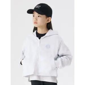 [롯데백화점]휠라 키즈 Girls 크롭 후드 집업/FK2FTG1301F