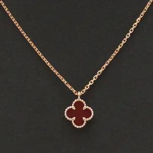 [중고명품] VCARN59M00 커넬리언 스위트 알함브라 목걸이