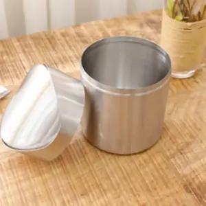 스텐 미니 휴지통 쓰레기통 스탠 뱅뱅이작은 화장대 틈새 데스크 테이블 소형 스테인레스 원형