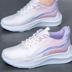 여성 런닝화 경량 쿠션 운동화 EVA 미끄럼방지 배드민턴 달리기 신발