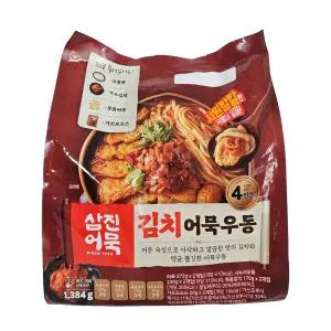 삼진어묵 김치어묵우동 1384g 김치우동 어묵탕 매운 오뎅탕