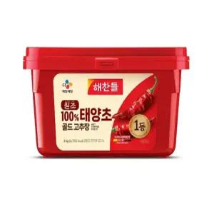 해찬들 태양초 골드 고추장  3kg, 1개