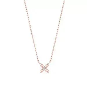 BREEZE 10K 랩그로운 다이아몬드 목걸이 (JJBRNL6B2268R0420)