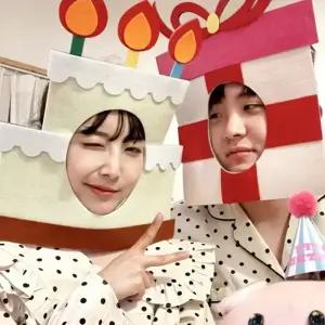 아트타임 케이크 가면 머리띠 선물상자 생일 축하 파티 이벤트 가면 소품