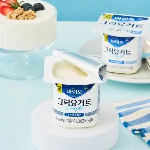 [매일유업] 바이오 그릭 떠먹는 요거트 Delight 무가당 플레인 80g 16입