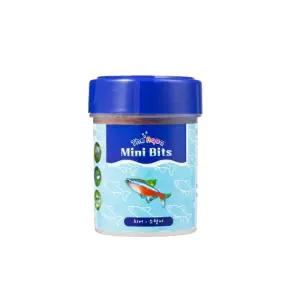 미니 비트 치어 소형어 사료 60g/열대어 관상어용 열대어용 금붕어 물고기 모이 관상어 먹이 수족관 수조